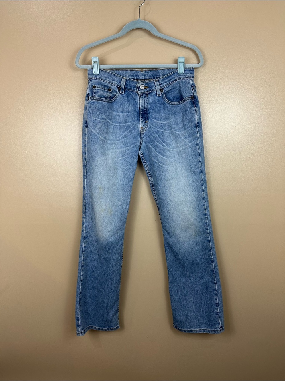 Vintage Y2K Levis 515 Bootcut Jeans Womens 8M 29x30 Western Cowgirl Denim Boho